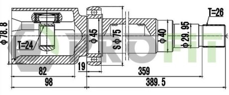 ШРКШ PROFIT 2810-2055