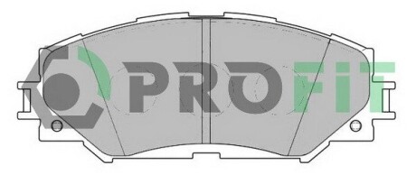 Колодки гальмівні дискові PROFIT 50002012