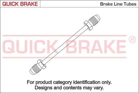 Гальмівний шланг QUICK BRAKE CU0180AA