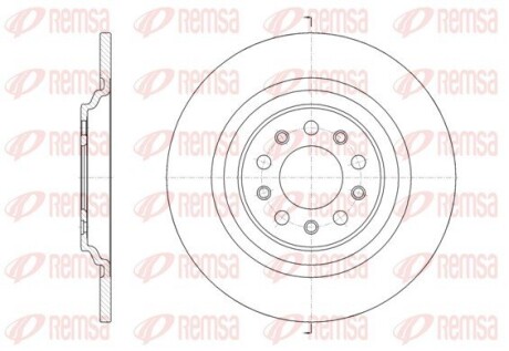 Диск гальмівний REMSA 61783.00