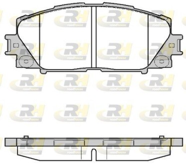 Гальмівні колодки дискові ROADHOUSE 21224.10