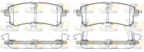Гальмівні колодки дискові ROADHOUSE 21447.02