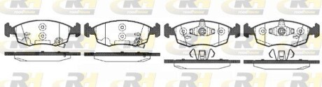 Гальмівні колодки дискові ROADHOUSE 2172.50