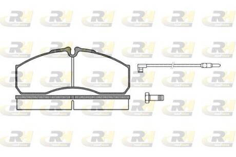 КМП гальмівних колодок ROADHOUSE 2651.12