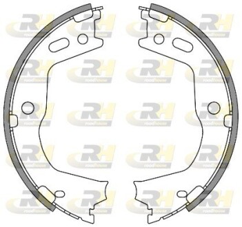Гальмівні колодки барабанні ROADHOUSE 4666.00 (фото 1)