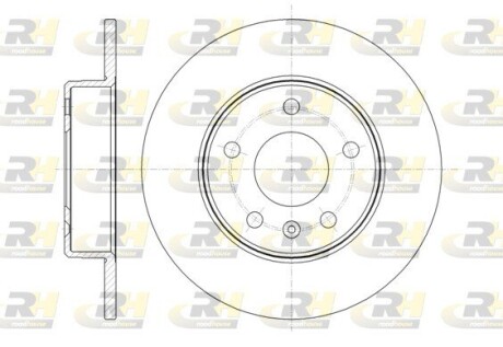 Гальмівний диск ROADHOUSE 61468.00 (фото 1)
