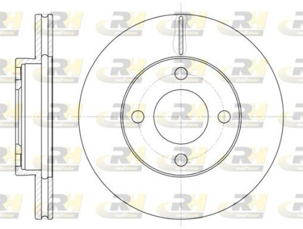 Гальмівний диск ROADHOUSE 6185.10