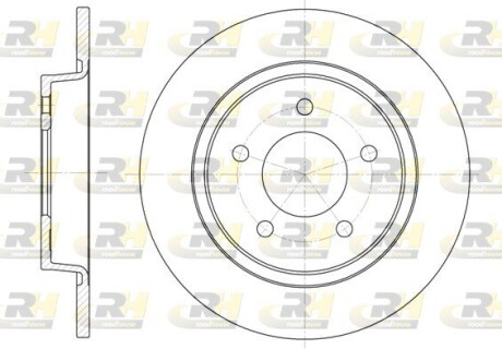 Гальмівний диск ROADHOUSE 6880.00