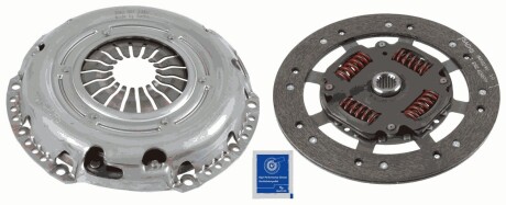 Комплект зчеплення Fiesta V/Fusion/Mazda2 1.6 i 01-08 (220mm) SACHS 3000 950 016