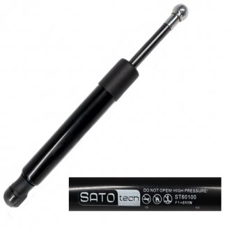 SATO Амортизатор капота, F=850N, L=23.4см, H=5.2см SATO TECH ST60100