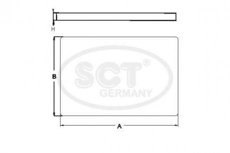 Фильтр салона Ssangyong Korado 2.0 (12-) (SA 1329) SCT SCT Germany SA1329