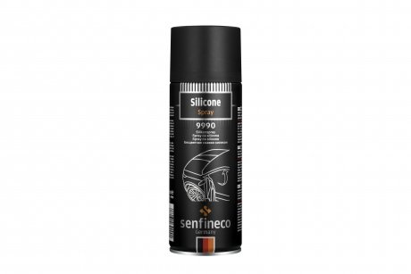 Прозоре мастило-cилікон Silicone Spray 450ml Senfineco 9990