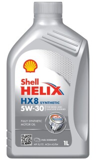 Олива моторна Helix HX8 ECT 5W-30 1л SHELL 550048140