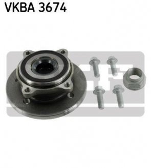 Підшипник колеса,комплект SKF VKBA3674 (фото 1)