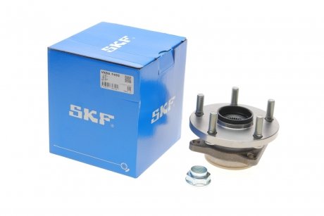 Підшипник призначений для монтажу на маточину, роликовий, з елементами монтажу SKF VKBA7495 (фото 1)