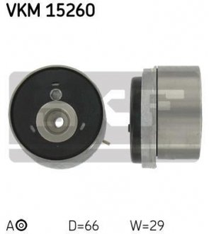 Ролик модуля натягувача ременя SKF VKM 15260