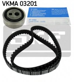 Комплект (ремінь+ролики) SKF VKMA 03201