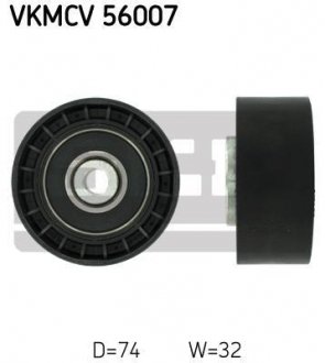 Натяжний ролик поліклинового ременя SKF VKMCV 56007 (фото 1)