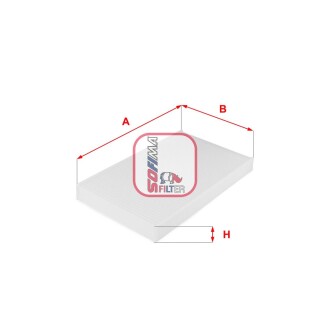 Фільтр салону CITROEN/PEUGEOT "1,6-2,0 "03>> SOFIMA S3038C