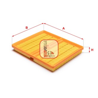 Фільтр повітряний Audi/Skoda/VW A1,A3,Q2,Fabia,Octavia,Karoq "10>> SOFIMA S3A51A (фото 1)