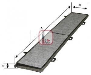 Фільтр салону SOFIMA S 4154 CA