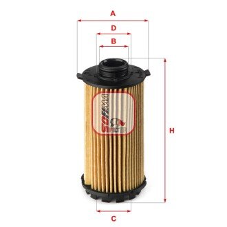 Фільтр масляний SOFIMA S 5149 PE