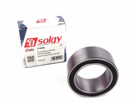 Підшипник компресора кондиціонера Solgy 214006