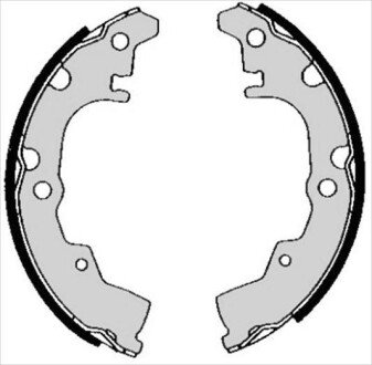 Гальмівні колодки барабанні STARLINE BC 05210