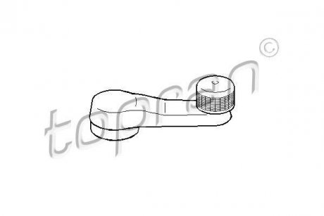 Ручка стеклоподемника TOPRAN / HANS PRIES 103 101