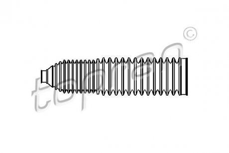 Пыльник тяги рулевой TOPRAN / HANS PRIES 110 172 (фото 1)