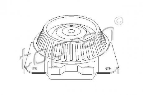 Опора амортизатора TOPRAN / HANS PRIES 301228