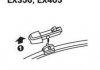 Щетка стеклоочистителя каркасная задняя 350mm (14\'\') ExactFit Rear Audi A1, A4, BMW X-5, Seat Alhambra (EX356B) Trico EX356 (фото 3)