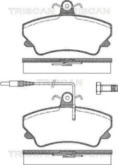 Колодки гальмівні передні TRISCAN 811025009