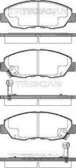 Колодки гальмівні передні TRISCAN 811040972 (фото 1)