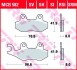 Гальмівна колодка (диск) TRW MCB582RSI (фото 2)