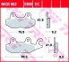 Гальмівна колодка (диск) TRW MCB663 (фото 2)