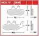 Гальмівна колодка (диск) TRW MCB771SRM (фото 1)