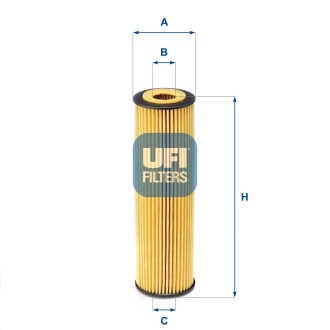 Масляний фiльтр UFI 25.155.00