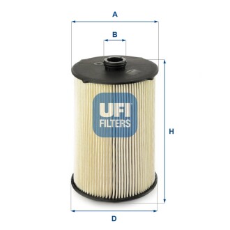 Паливний фільтр UFI 26.043.00