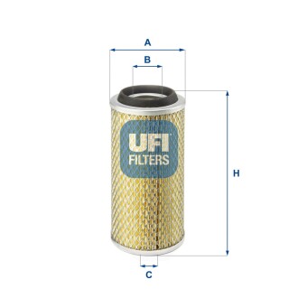 Повітряний фільтр UFI 27.801.00