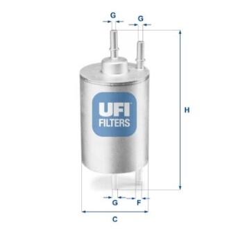 Паливний фільтр UFI 31.958.00