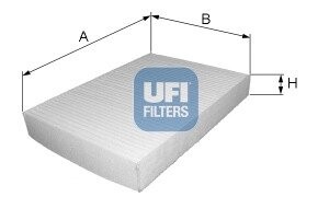 Фiльтр салону UFI 53.002.00