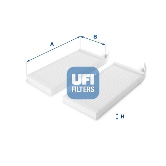 Фiльтр салону UFI 53.164.00