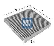 Фiльтр салону UFI 54.233.00