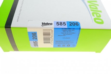 Фільтр повітряний Valeo 585206