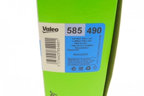 Фільтр повітряний Valeo 585490