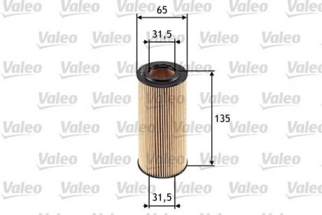 Фільтр масляний Valeo 586553 (фото 1)