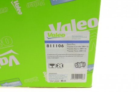 Компресор кондиціонера Valeo 811106