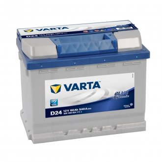 Батарея акумуляторна Blue Dynamic 12В 60Аг 540А(EN) R+ VARTA 560408054