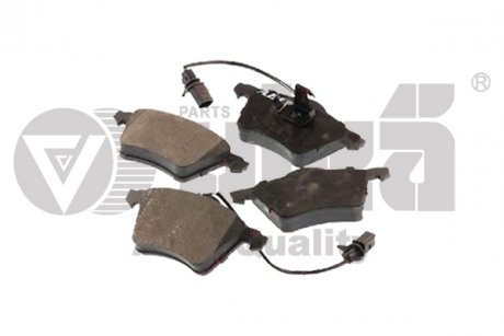 Колодки гальмівні передні VW Sharan (01-10)/Seat Alhambra (01-10) Vika 66981105801